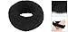 Hairstyling Black Terry Ponytail Holder 1.6