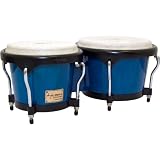 Tycoon Percussion 7 Inch & 8 1/2 Inch Artist Series Bongos - Blue Finish