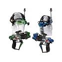 Lazer Mobile Attack Defend M.A.D. Team Laser Tag Set - 2 Headsets & 2 Lazer Blasters DELUXE SET