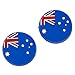 TennisGeek Australian Flag Tennis Dampener (3 Pack) (Australia)
