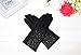 Aircee Women Touchscreen Texting Spandex Velvet Smartphone Rhinestone Stars Gloves