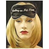 Sleep Mask Silk Satin Eye Mask - Working on My Novel