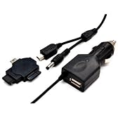 モビ ゲームチャージ車載用充電器+USB (ブラック) FOMA/au/SoftBank/willcom/DSLite/W-ZERO3/PSP対応 MB-213