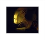 Philosopher in Meditation by Rembrandt Harmenz van Rijn poster print,14 in. x 12.3 in.
