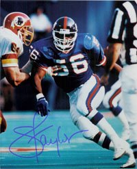 Signed Taylor, Lawrence (New York Giants) 8x10 Photo
