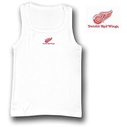 Detroit Red Wings NHL "Debut" Tank Top Shirt For Women (White)