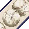 Signed Baseball Prepasted Wall Border Rol Signed Baseball Prepasted Wall Border Rol