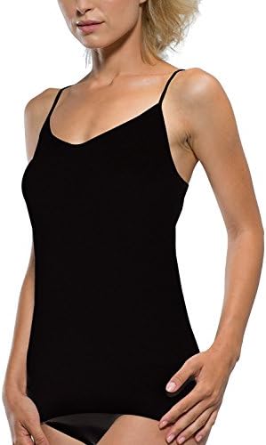 S-black-Spaghetti Top-Wool&amp;Silk