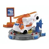 Geo Trax Rail and Road System: Coastal Rescue Chopper