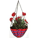 Toland Home Garden 201214 Hanging Art Basket Patri