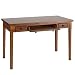 SEI Classic Medium-Mahogany Desk with 2 Drawers and Keyboard Tray