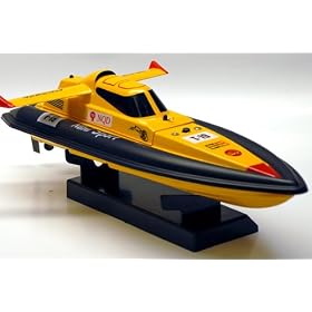 18 RC Mini Tracer Boat (Yellow) from Toy RC Airplanes