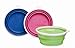 Bamboo Silicone Pop-Up Travel Bowl, Colors Vary