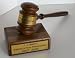 Gavel & Sound Block with Engraving