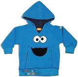 Review Fabric flavours  / Cookie Monster Hoodie 4 to 5 Years