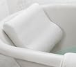 Microdry Luxury Bath Pillow with Memory Foam, White