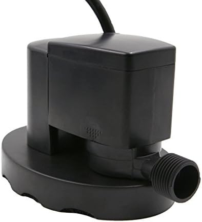 JTPRO 350 GPH Submersible Swimming Pool Winter Cover Pump, with Pre-filter Pad, 25' Power Cord, Automatically on / off