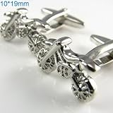 Motocross Motor Cycle Cufflinks Cuff Link