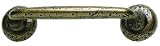 Atlas Homewares 273-BB 3-1/2-Inch Old World Pull, Burnished Bronze