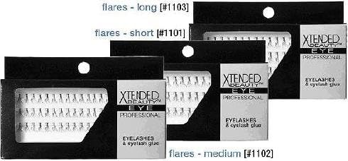 Reese Robert Medium Singled Out Individual Flare Lashes, Black