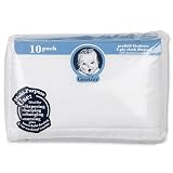 Made of 100% cottonEasy care: machine wash and dryGreat item for gift givingGerber 10 pack Birdseye prefold diapers are made of a lightweight fabric 