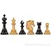 Constantine Luxury Ebony Chess Pieces 4.5 Inches