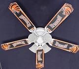 Ceiling Fan Designers 52FAN-NFL-CIN NFL Cincinnati Bengals Football Ceiling Fan 52 In.