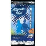 American Idol Season 6 Trading Cards Unopened Pack (6 cards per pack) -Randomly Inserted Autograph Cards From The Final 12 Contestants in Some Packs!! Cards feature profiles of the top 24 plus special cards on the top Idols from seasons 1-5 !!