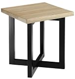 Brock Side End Table BLACK GRAY