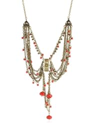 Sparkling Sage Bohemian Butterfly Necklace