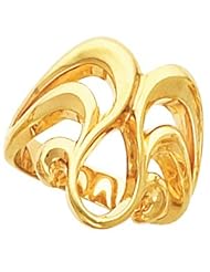 14K Yellow Gold Metal Fashion Ring