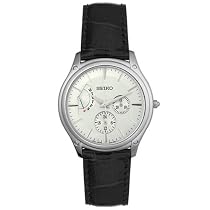 Seiko Men's Leather Watch #SNT003