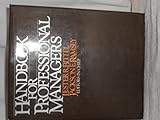Handbook for professional managers