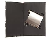 Real Hollow Book Safe with Flask - The Big Picture by Kennedy (Magnetic Closure)