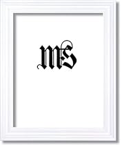 11x14 / 11'' x 14'' Frame for Picture Photo or Poster, Solid Wood, White, style #626W