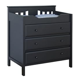 Da Vinci Roxanne 3-Drawer Changer in Ebony