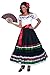 Smiffy's Women's Authentic Western Sexy Senorita Costume with Dress and Sash