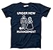 Under New Management T-Shirt Funny Married Couple Marriage Tee