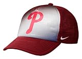 Philadelphia Phillies Women's Nike Red Fashion Trucker Snapback Adjustable Hat