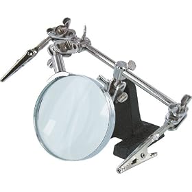 Dual Helping Hands with Magnifier