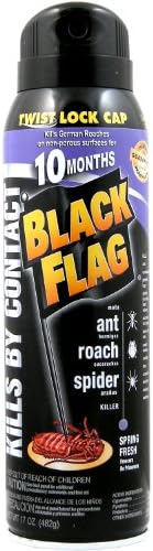 Black Flag 61115 Ant, Roach and Spider Killer, Spring Fresh Scent, 17-Ounce (Discontinued by Manufacturer)