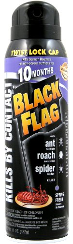 Black Flag 61115 Ant, Roach and Spider Killer, Spring Fresh Scent, 17-Ounce (Discontinued by Manufacturer)