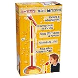 Bontempi SM 1430 *Bontempi* Microphone de sc�ne avec 3 Effects sonores. r�glable en hauteur