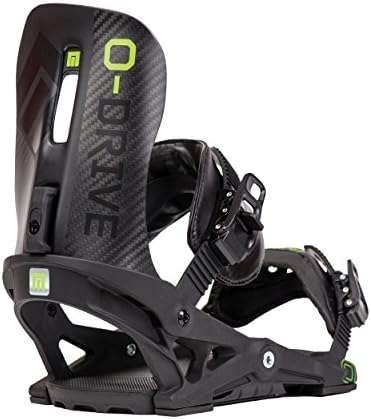 NOW Snowboarding Overdrive Bindings, Black, Large
