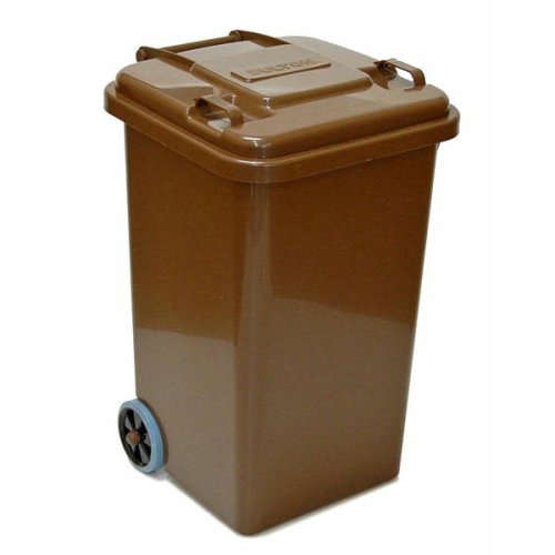 PLASTIC TRASH CAN 65L(ブラウン) 