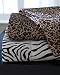2 Leopard Satin Pillowcases King