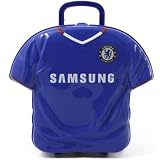 Official Chelsea FC Shirt Shaped Personalised Lunch Box & Drinks Bottle