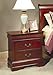 Nightstand Louis Philippe Style in Cherry Finish