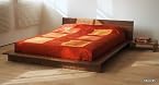 Sobber Yet Stylish Wooden Bed
