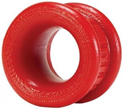 Oxballs Neo Short 1.25" Ball Stretcher Red by Blue Ox Designs Llc